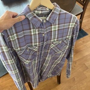 Ralph Lauren medium light purple flannel